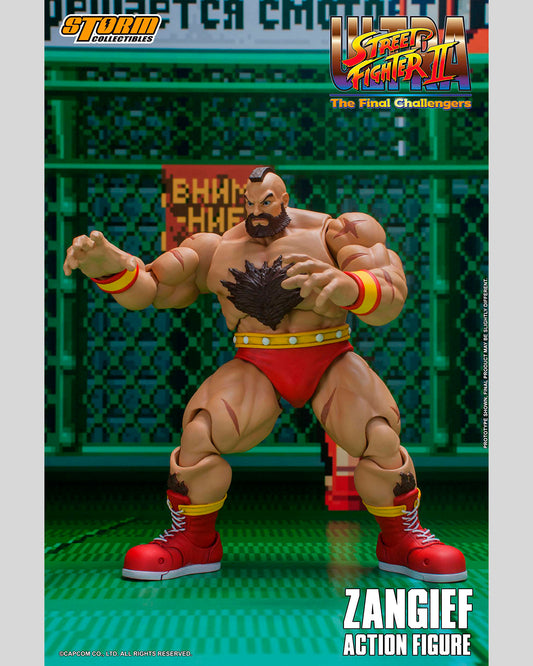 Ultra Street Fighter II: The Final Challengers 1/12 Figura Zangief 19 cm
