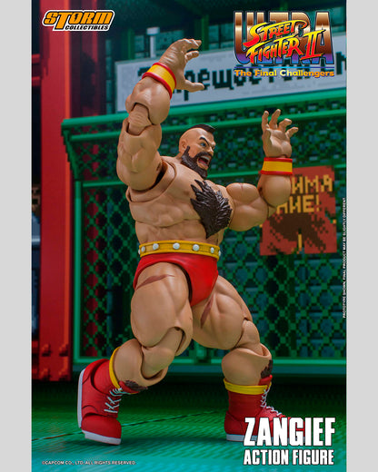 Ultra Street Fighter II: The Final Challengers 1/12 Figura Zangief 19 cm