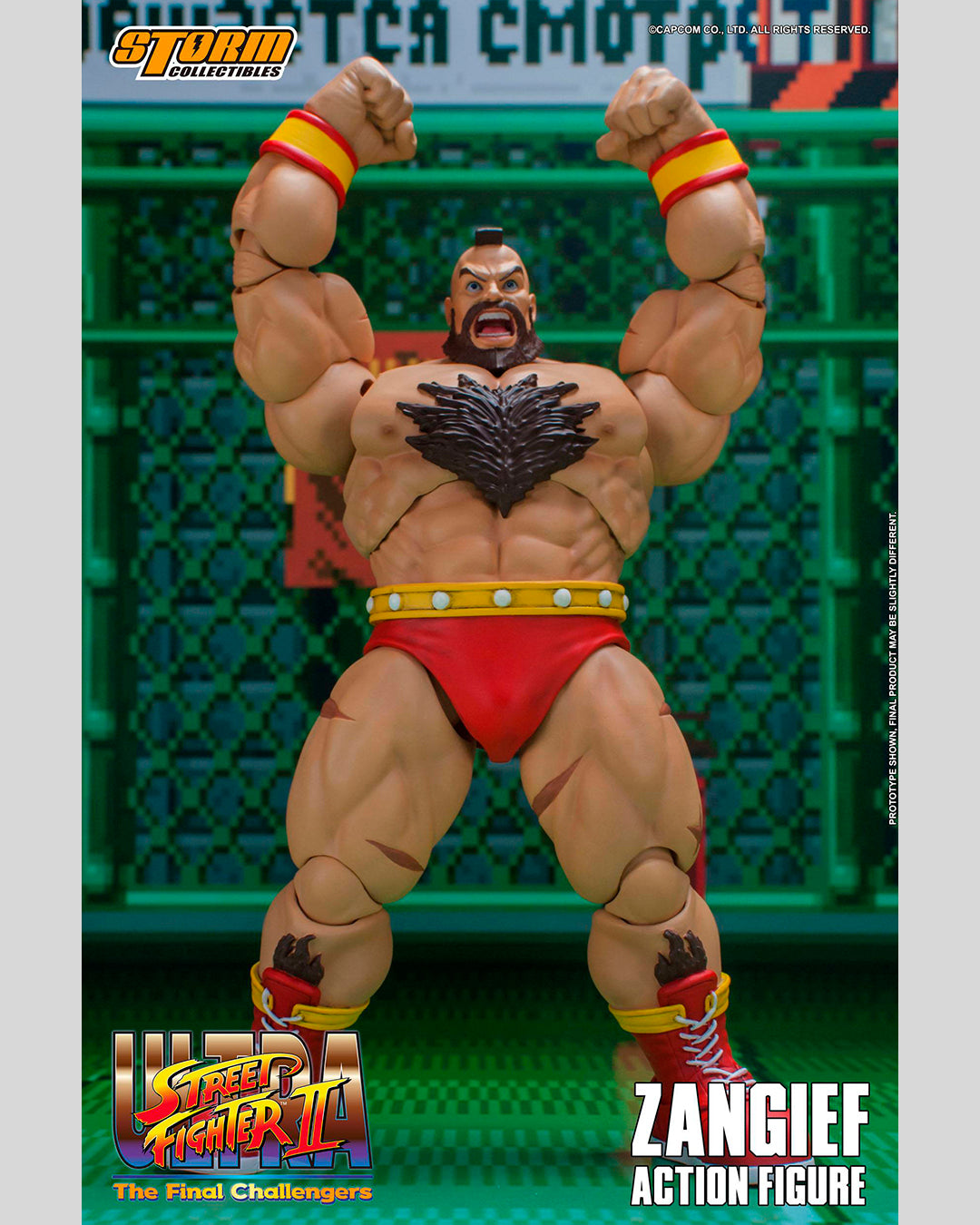 Ultra Street Fighter II: The Final Challengers 1/12 Figura Zangief 19 cm