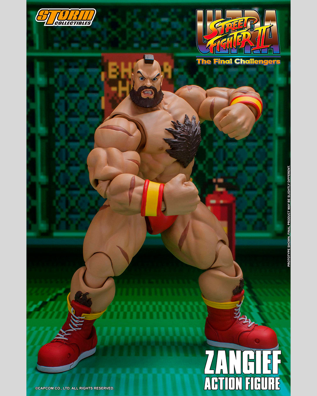 Ultra Street Fighter II: The Final Challengers 1/12 Figura Zangief 19 cm