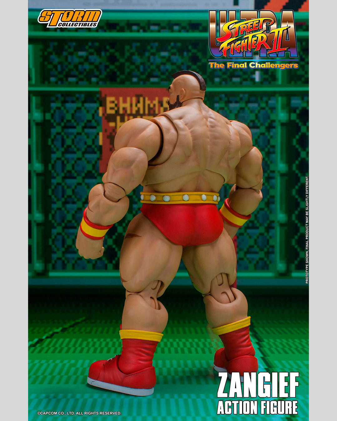 Ultra Street Fighter II: The Final Challengers 1/12 Figura Zangief 19 cm